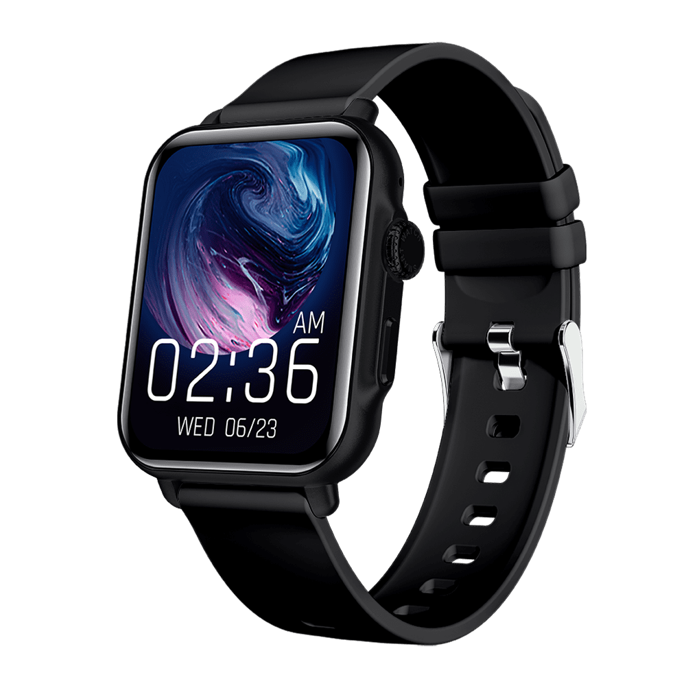 SMARTWATCH MIAMI CON CINTURINO IN SILICONE NERO