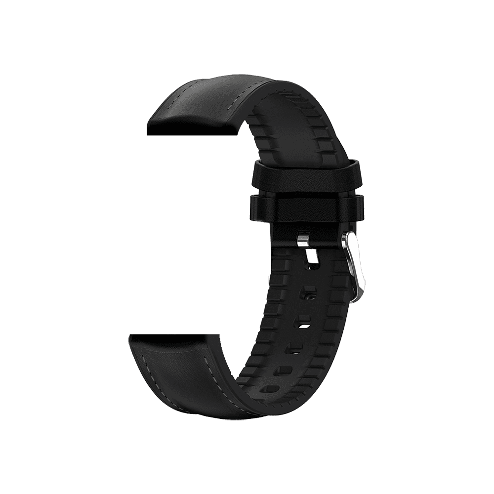 CINTURINO IN SIMILPELLE NERO PER LONDRA