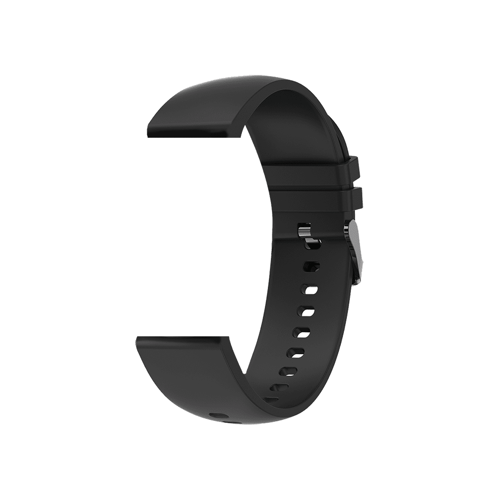 CINTURINO IN SILICONE NERO PER DUBAI