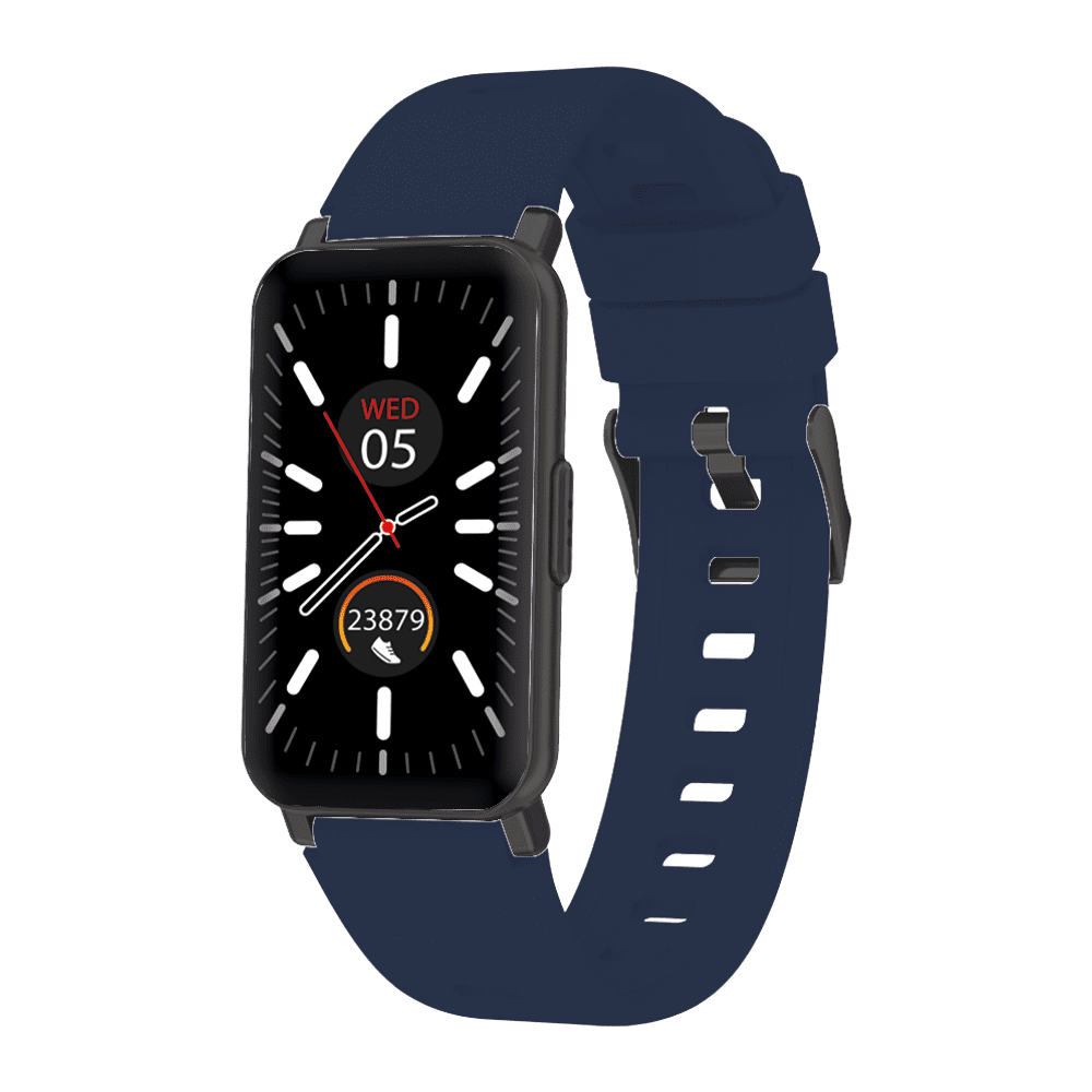 SMARTWATCH CAPRI CON CINTURINO DOPPIO BLU E NERO
