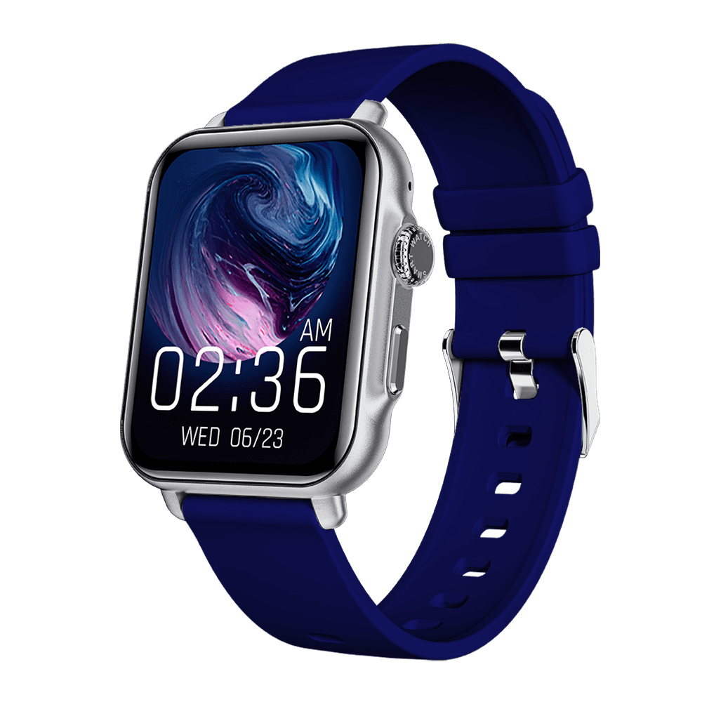 MIAMI SMARTWATCH WITH BLUE SILICONE STRAP